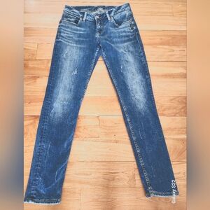 Silver Boyfriend Jean